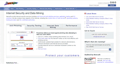 Desktop Screenshot of netcraft.com